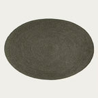 Luxe & Humble Braid Rug – Hand-Plaited Wool & Viscose Circular Rug - Premium Homewares Melbourne