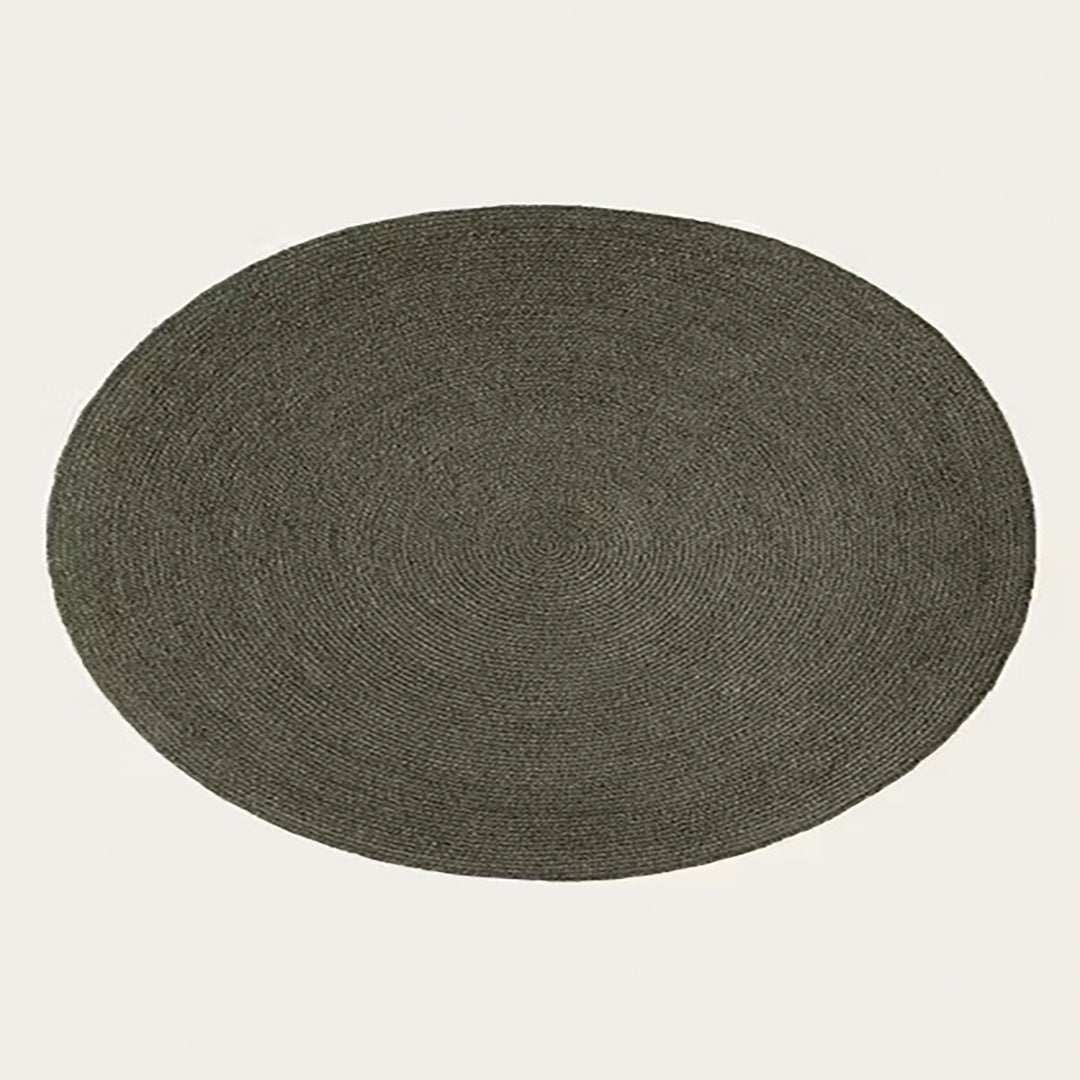 Luxe & Humble Braid Rug – Hand-Plaited Wool & Viscose Circular Rug - Premium Homewares Melbourne