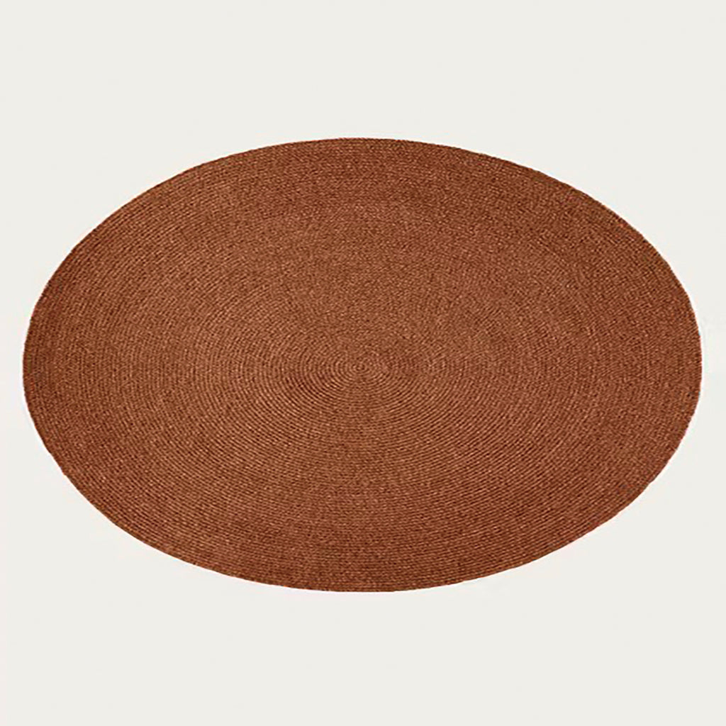 Luxe & Humble Braid Rug – Hand-Plaited Wool & Viscose Circular Rug - Premium Homewares Melbourne; gallery view 5