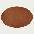 Luxe & Humble Braid Rug – Hand-Plaited Wool & Viscose Circular Rug - Premium Homewares Melbourne; gallery view 5