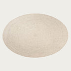 Luxe & Humble Braid Rug – Hand-Plaited Wool & Viscose Circular Rug - Premium Homewares Melbourne; gallery view 7