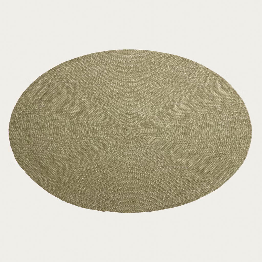 Luxe & Humble Braid Rug – Hand-Plaited Wool & Viscose Circular Rug - Premium Homewares Melbourne; gallery view 8