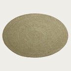 Luxe & Humble Braid Rug – Hand-Plaited Wool & Viscose Circular Rug - Premium Homewares Melbourne; gallery view 8