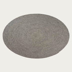 Luxe & Humble Braid Rug – Hand-Plaited Wool & Viscose Circular Rug - Premium Homewares Melbourne; gallery view 9