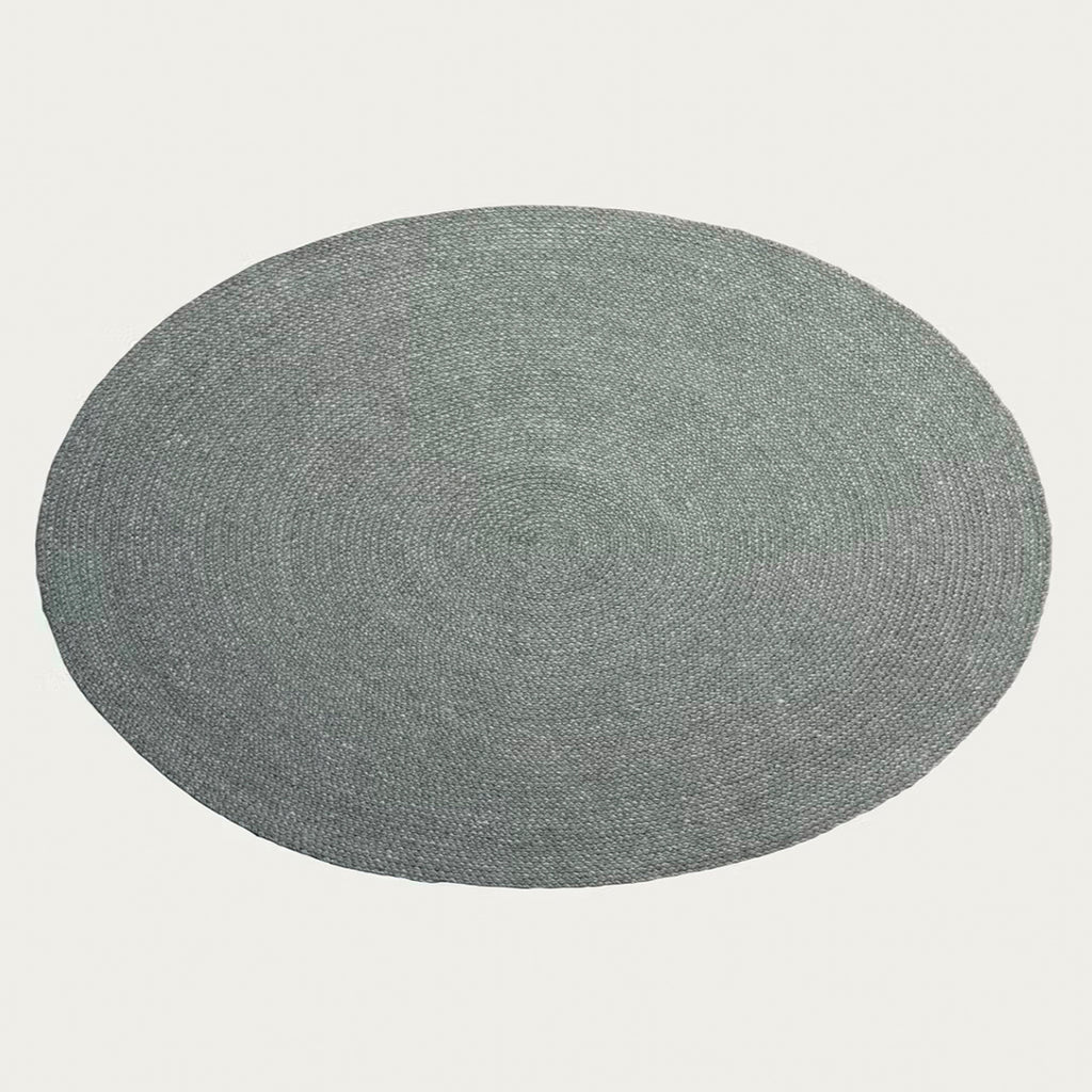 Luxe & Humble Braid Rug – Hand-Plaited Wool & Viscose Circular Rug - Premium Homewares Melbourne; gallery view 10