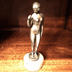 Luxe & Humble Cast Iron Naked Lady Sculpture - 16cm tall - Premium Homewares Melbourne