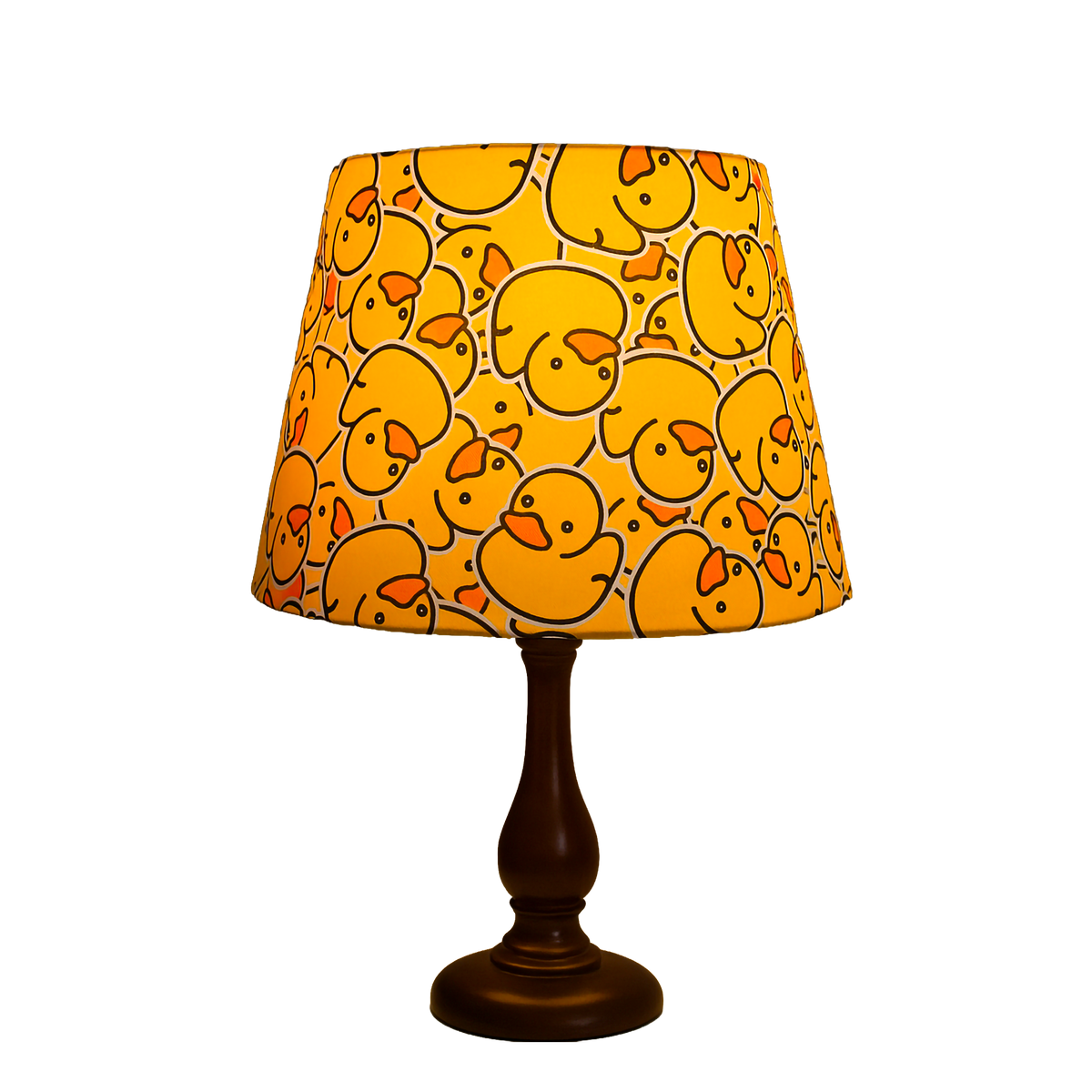 Luxe & Humble Duckie Empire Lampshade 25 × 35 cm - Premium Homewares Melbourne; styled view, lamp base not included