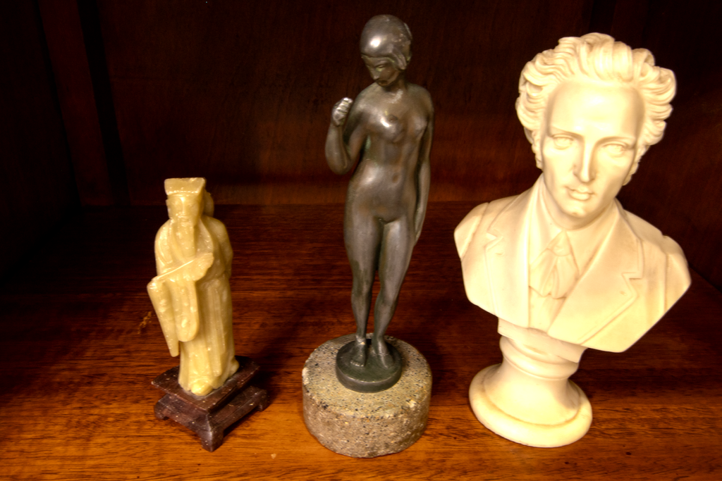 Luxe & Humble Green Soapstone Chinese Man Carving - 10.5cm tall - Premium Homewares Melbourne; gallery view 3