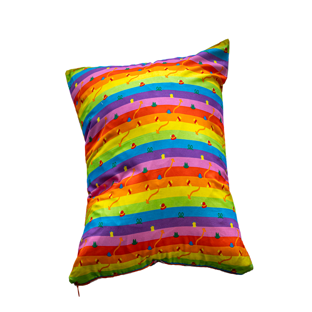 Luxe & Humble Handmade Rainbow Cushion - Premium Homewares Melbourne