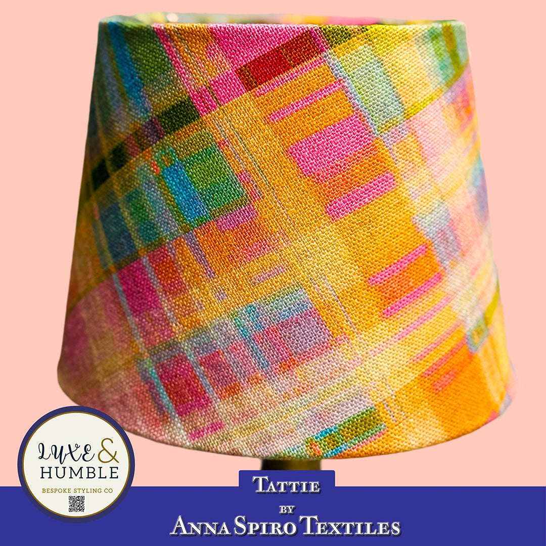 Luxe & Humble Tattie Lampshade by Anna Spiro Textiles 15 × 20 cm - Premium Homewares Melbourne; gallery view 2