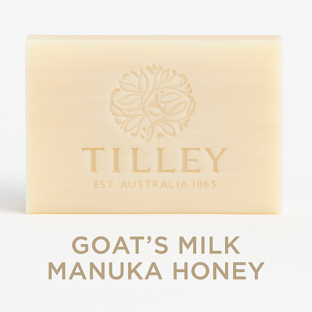 Luxe & Humble Tilley Goat’s Milk & Manuka Honey Soap Bar - Premium Homewares Melbourne