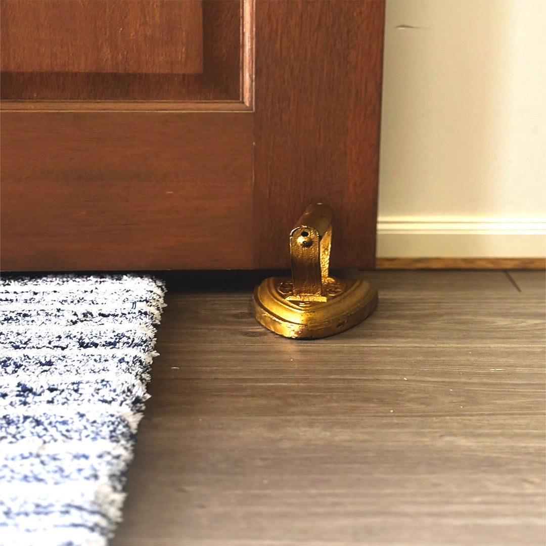 Luxe & Humble Victorian Sad Iron Gold - Premium Homewares Melbourne