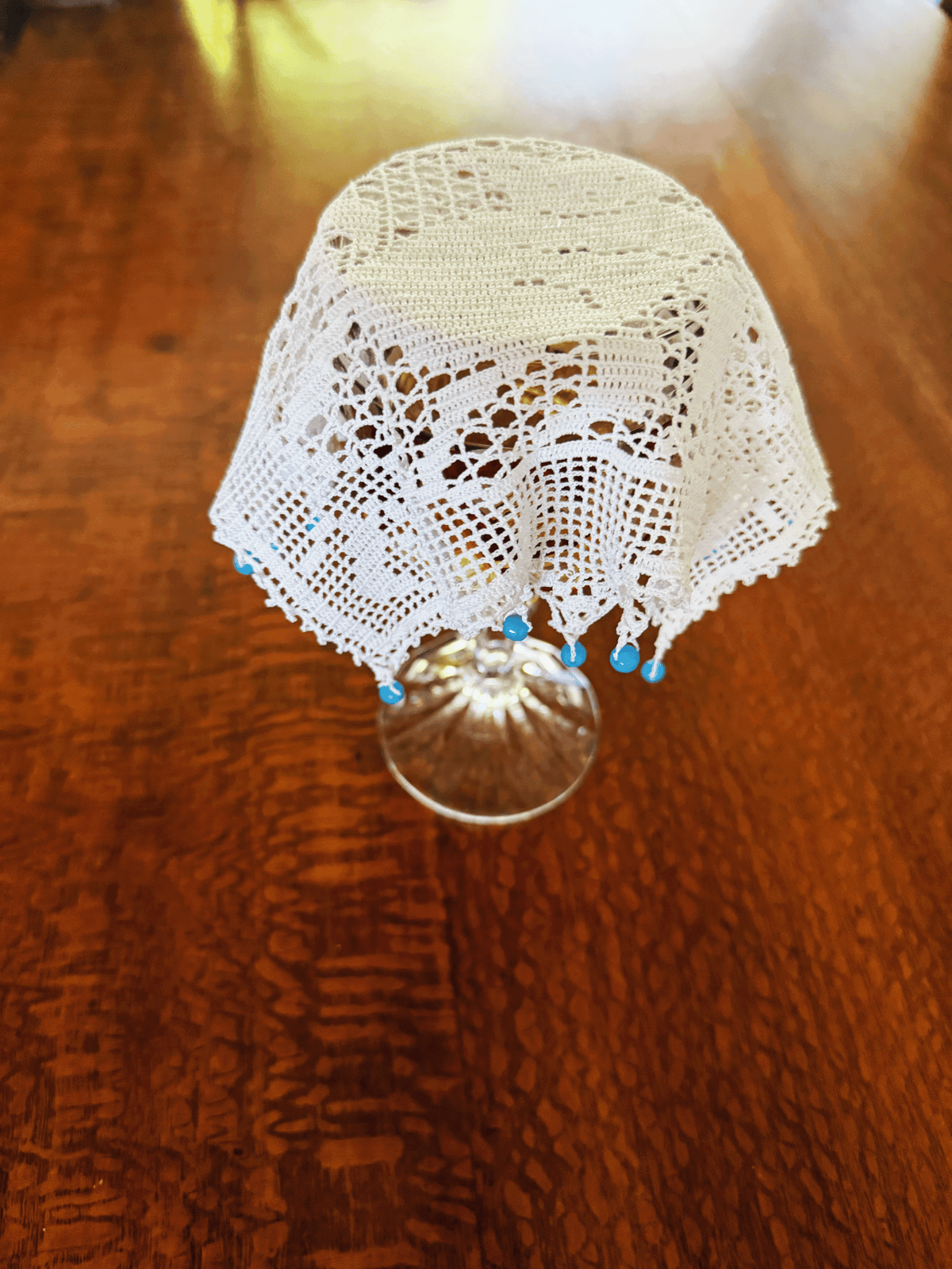Luxe & Humble 🌿✨ Vintage Glass Bug Covers with Shells – A Charming Outdoor Essential! 🦋🍴 - Premium Homewares Melbourne; gallery view 2