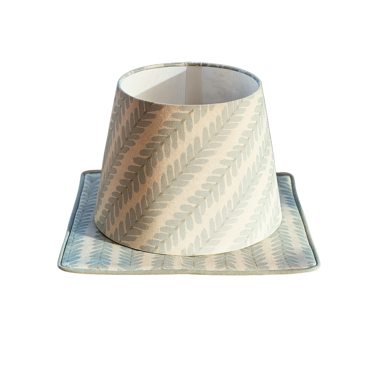 Luxe & Humble WoodyPerry & Steel Blue Kaiko by Romo 50 × 50 cm - Premium Homewares Melbourne; gallery view 3